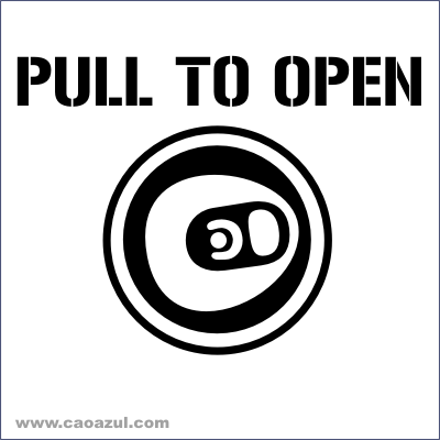 PULL TO OPEN